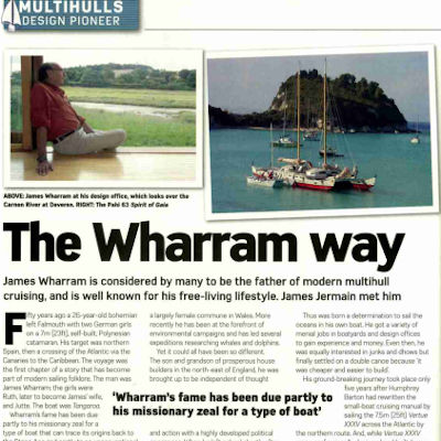 Magazine article: The Wharram Way