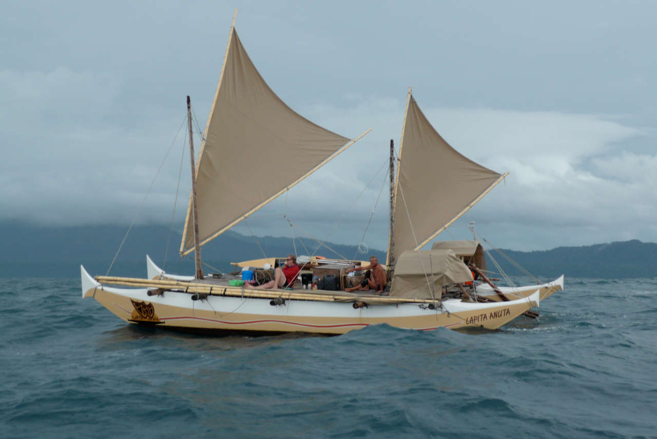 Lapita Anuta sailing