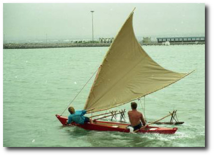 Self-Build Boat Plans - Melanesia Outrigger Canoe James ...