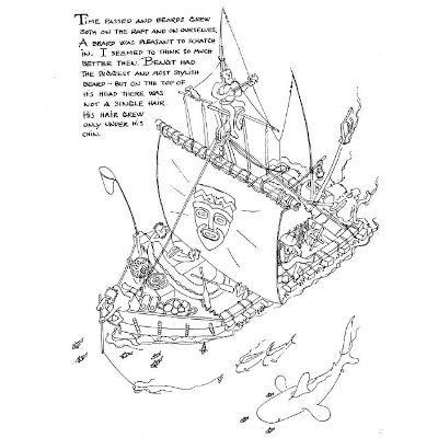 Map of voyages of canoe form craft