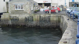 A quay in Falmouth