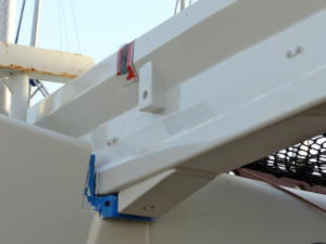 Crossbeam in place