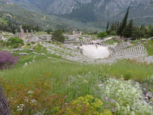 View of Delphi from above