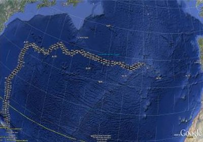 Map of voyage