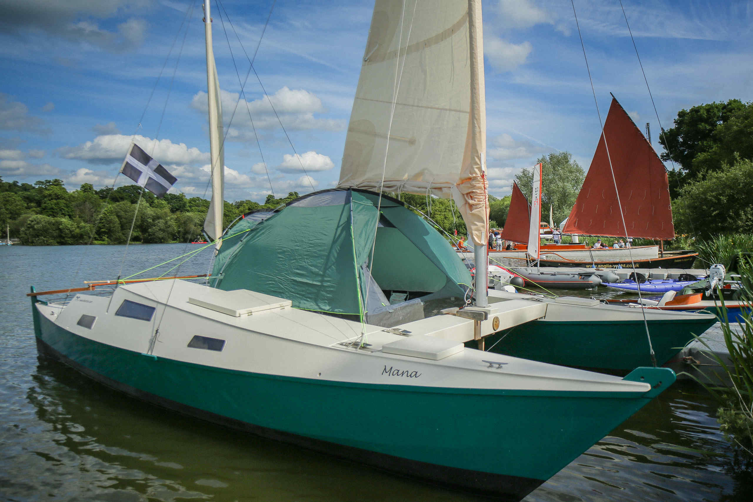 24 foot sailing catamaran