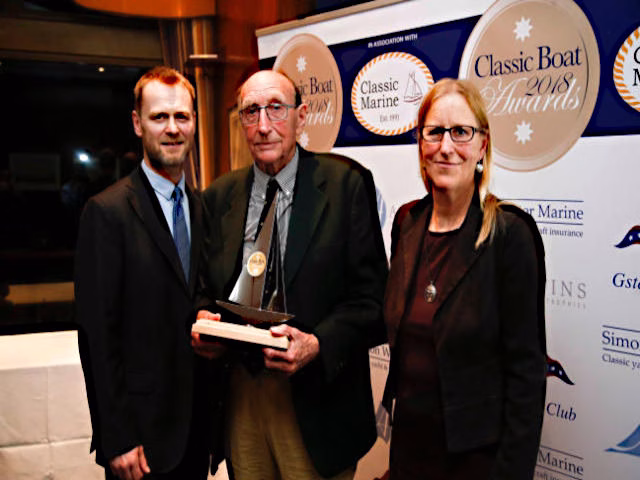 James Wharram Receives Classic Boat Lifetime Achievement Award