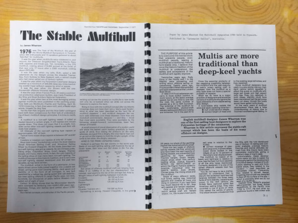 A booklet on a desk