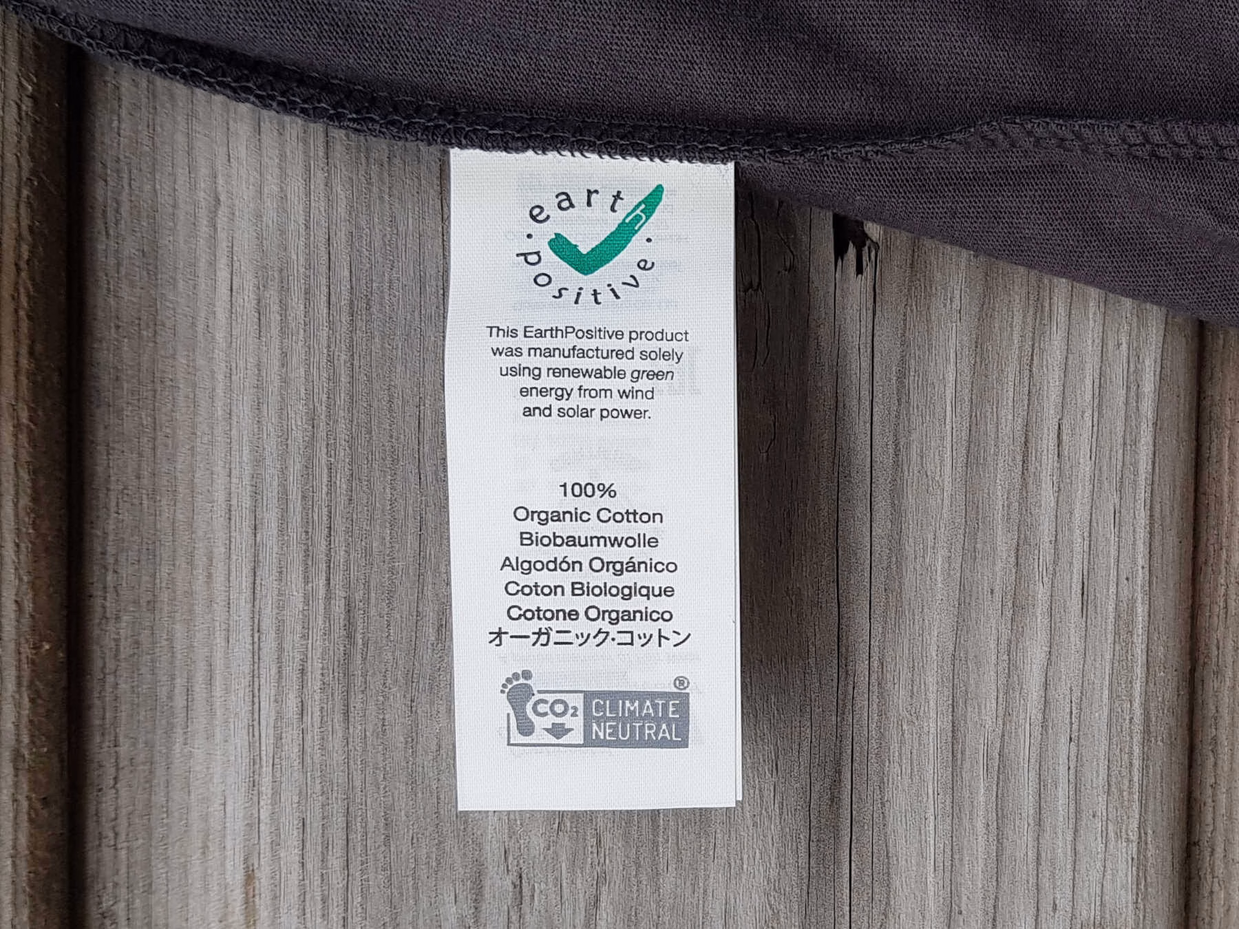 Earth Positive label