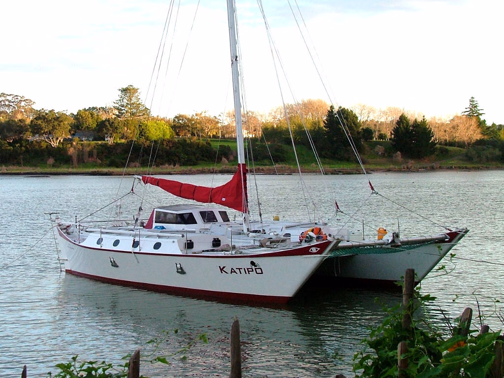 Catamaran called Katipo