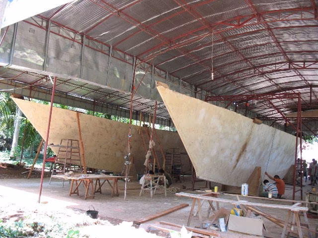 Visit To Andy Smith Boatyard